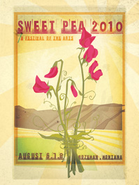 Sweet Pea Poster 2010