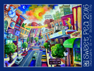 Sweet Pea Festival Poster 2016