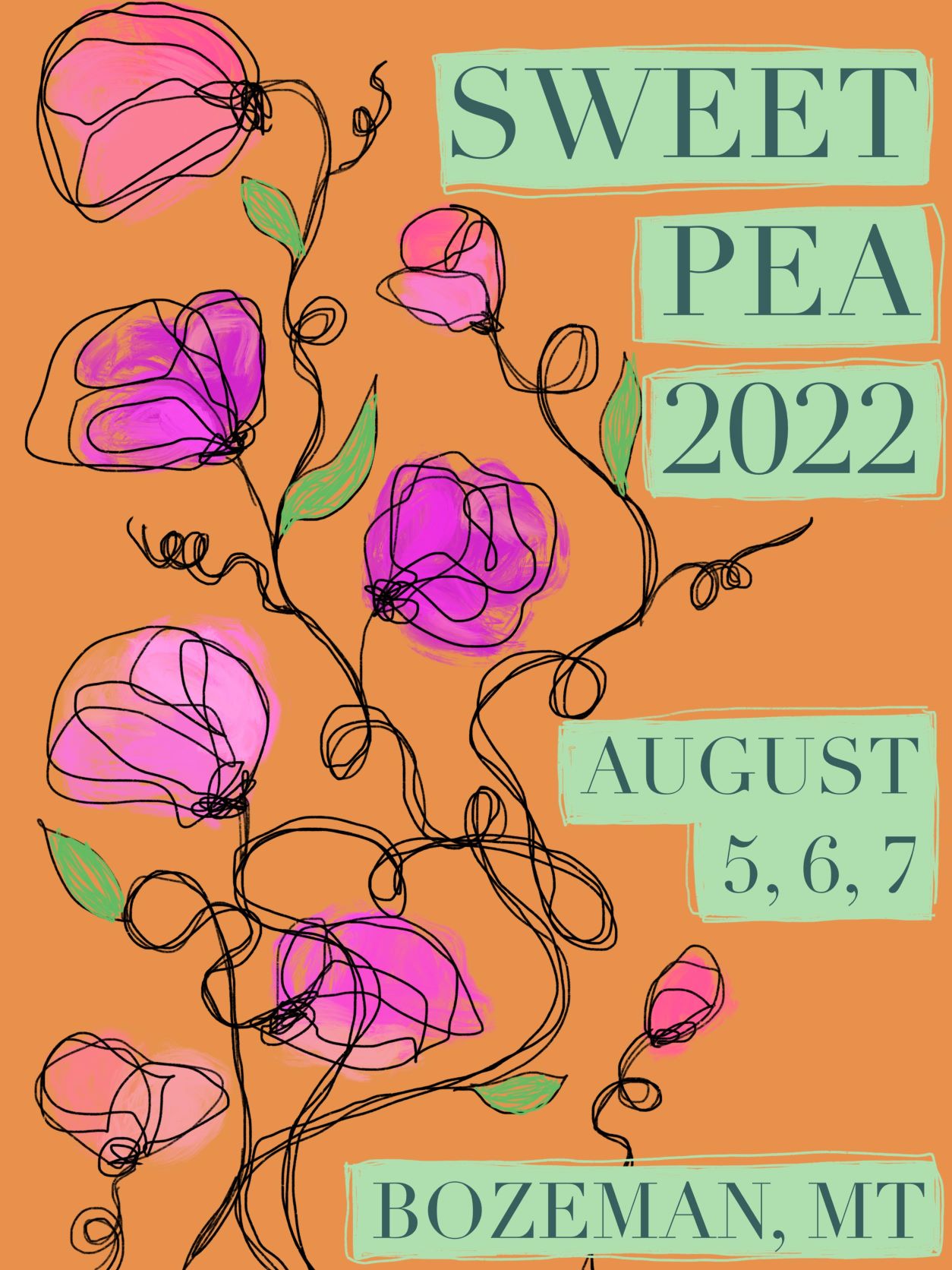 Applications Sweet Pea Festival